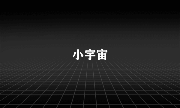 小宇宙