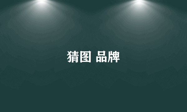 猜图 品牌