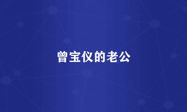 曾宝仪的老公