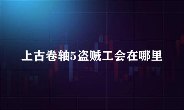 上古卷轴5盗贼工会在哪里